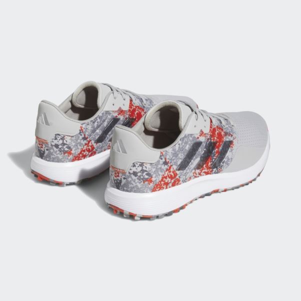 Chaussures De Golf Larges Adidas S2g Sl Grises