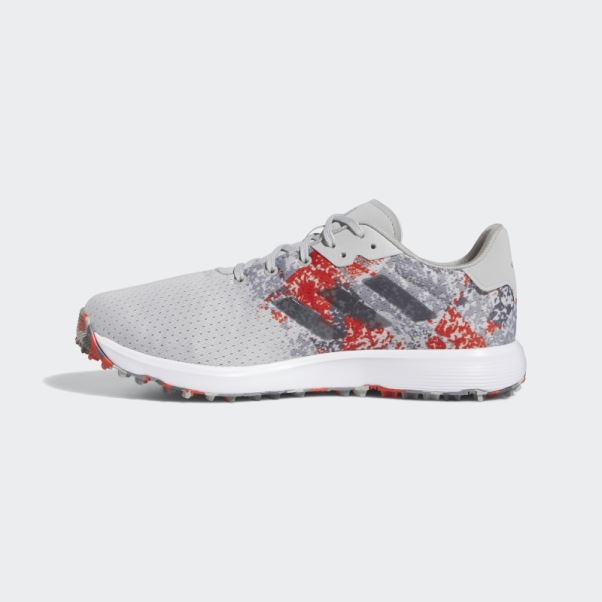 Chaussures De Golf Larges Adidas S2g Sl Grises