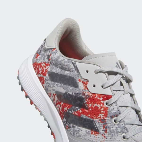 Chaussures De Golf Larges Adidas S2g Sl Grises