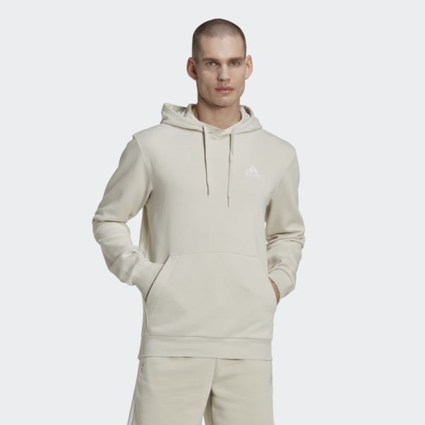 Sweat à Capuche En Polaire Adidas Essentials Aluminium
