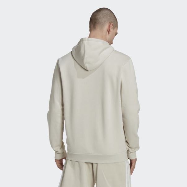 Sweat à Capuche En Polaire Adidas Essentials Aluminium