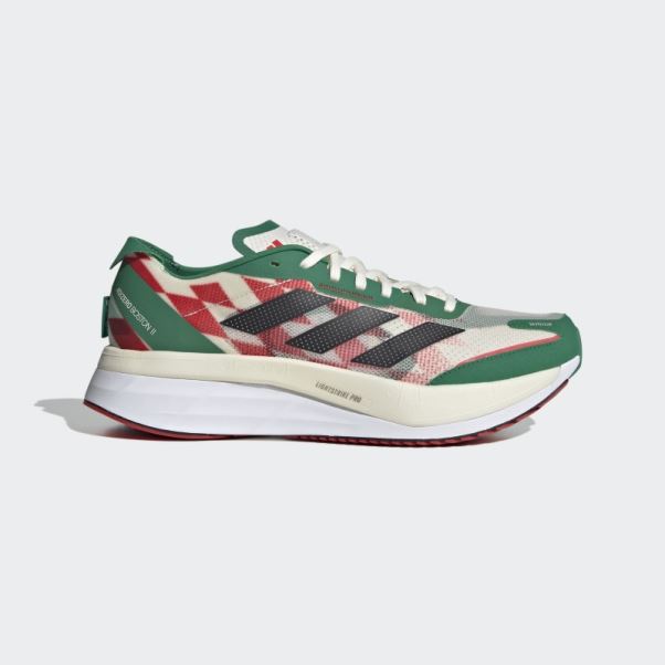 Adidas Boston 11 Chaussures De Course Adidas Blanc