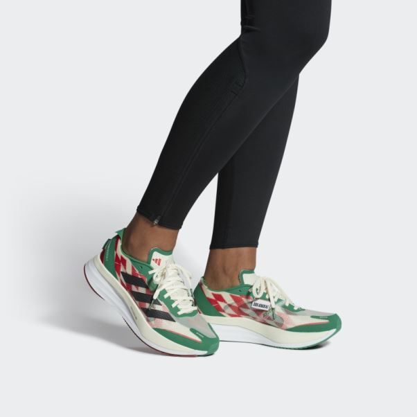 Adidas Boston 11 Chaussures De Course Adidas Blanc
