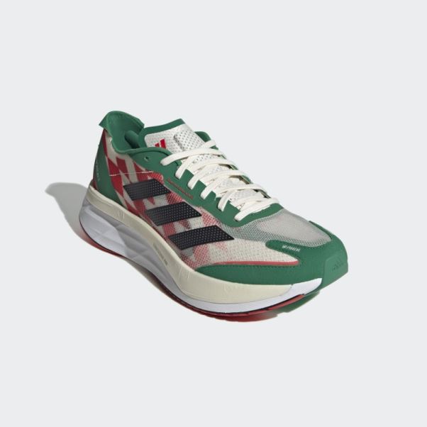 Adidas Boston 11 Chaussures De Course Adidas Blanc