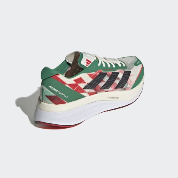 Adidas Boston 11 Chaussures De Course Adidas Blanc
