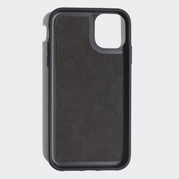 étui De Poche Moulé Iphone 2019 6.1 Pouces Adidas Noir