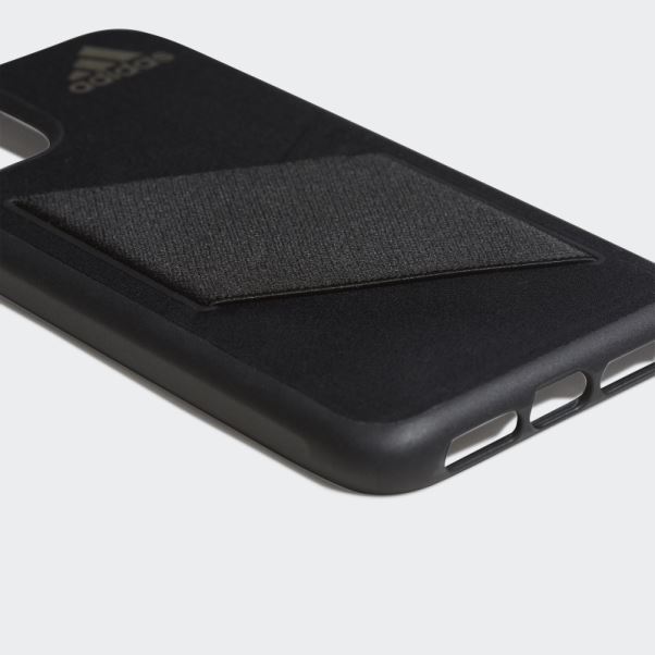 étui De Poche Moulé Iphone 2019 6.1 Pouces Adidas Noir