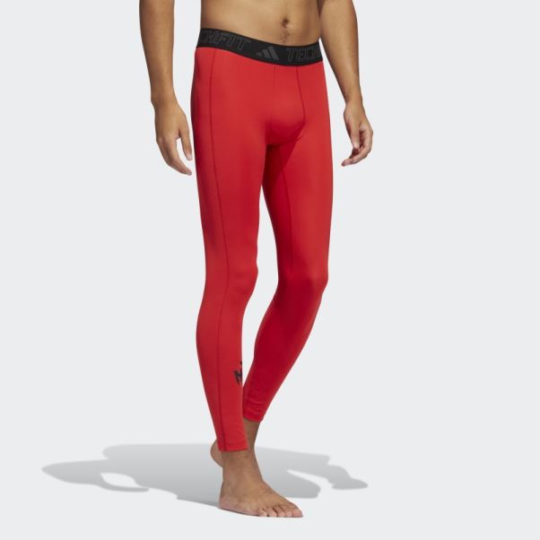Mahomes Techfit Collants Rouge Adidas