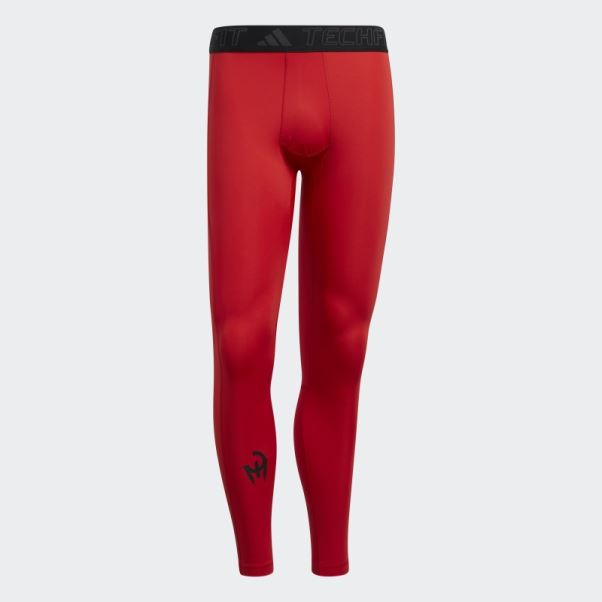 Mahomes Techfit Collants Rouge Adidas