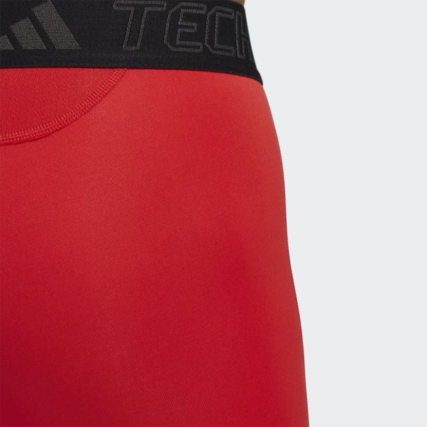Mahomes Techfit Collants Rouge Adidas