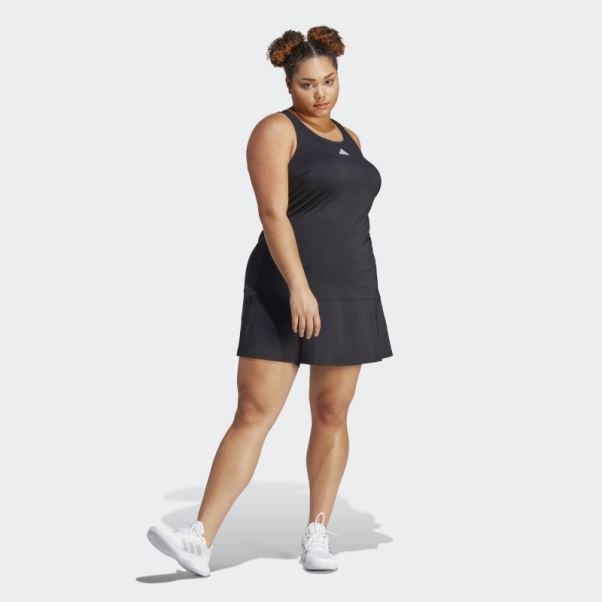 Robe Y Tennis (taille Plus) Adidas Noir