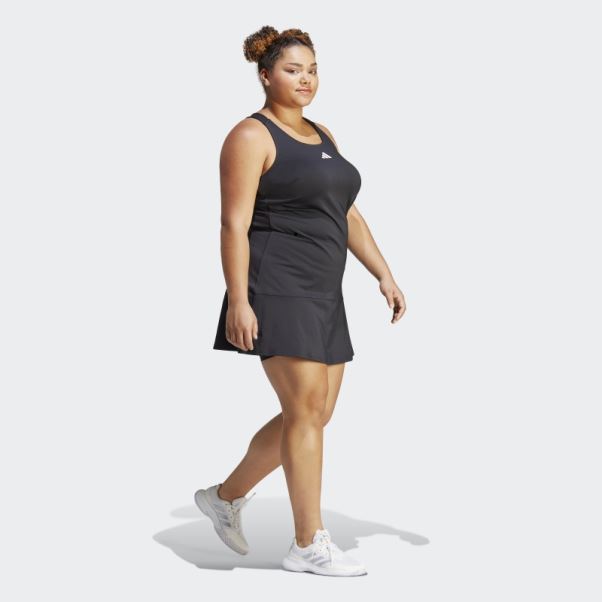 Robe Y Tennis (taille Plus) Adidas Noir
