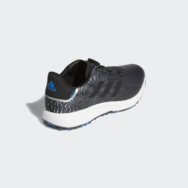 Adidas S2g Boa Large Chaussures De Golf Sans Crampons Noir