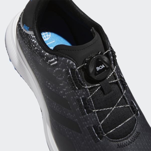 Adidas S2g Boa Large Chaussures De Golf Sans Crampons Noir