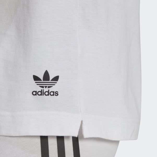T-shirt Confort Core En Coton Blanc Adidas