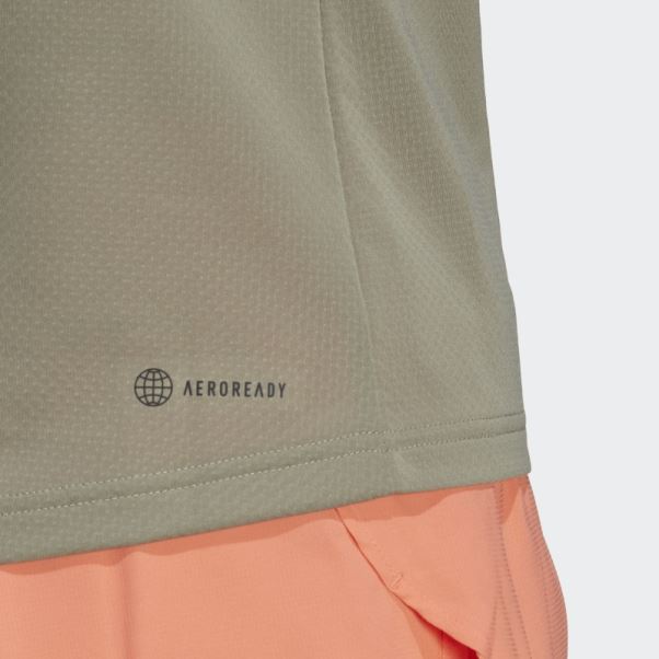 Tee Shirt Adidas Club Tennis Caillou Argent