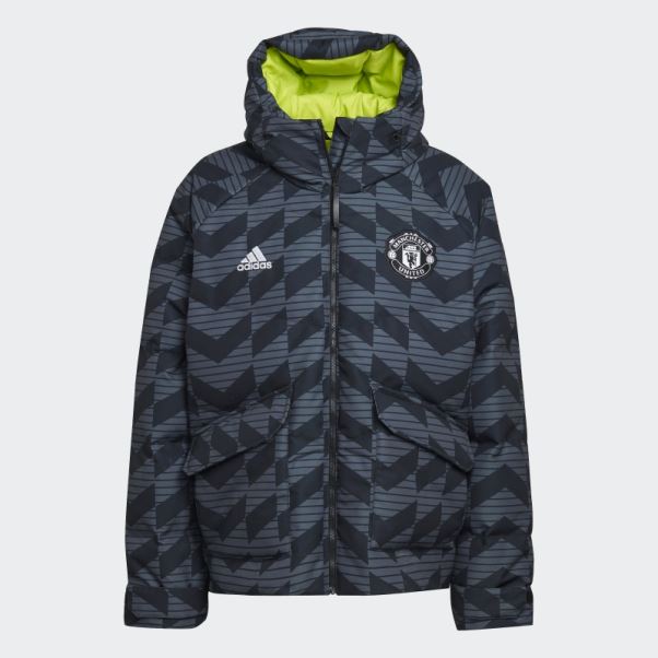 Doudoune Adidas Manchester United Lifestyler Noir