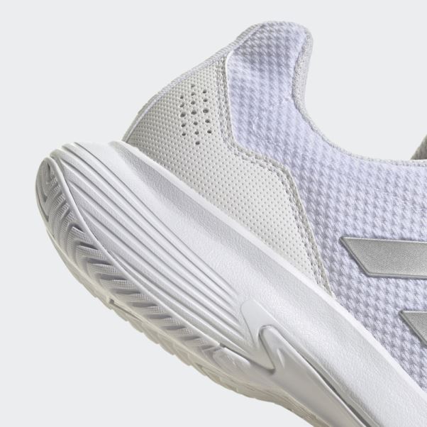 Adidas Gamecourt 2.0 Chaussures De Tennis Argent