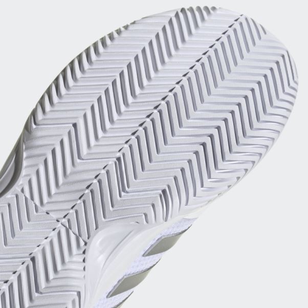 Adidas Gamecourt 2.0 Chaussures De Tennis Argent