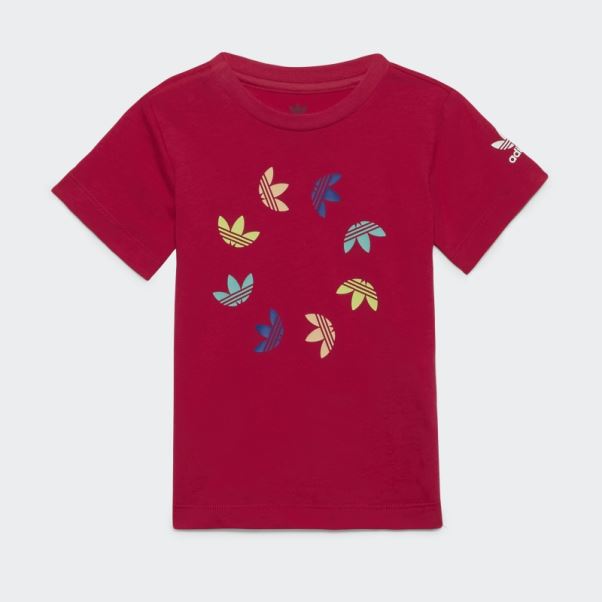 T-shirt Adidas Adicolor Rose Vif