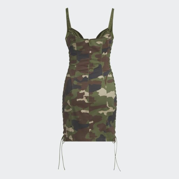 Mini Robe En Sergé Adidas Aop Camo