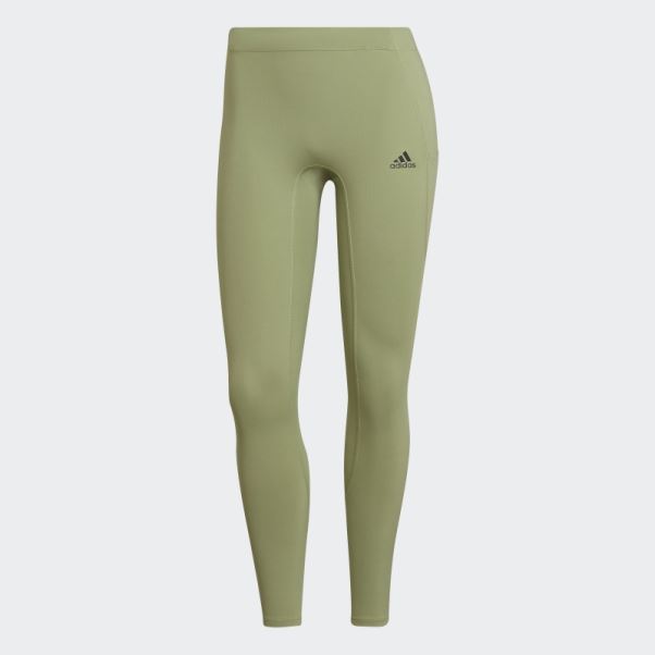 Legging Adidas Fastimpact Running 7/8 Citron Vert