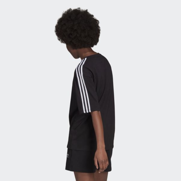 Adicolor Classics T-shirt Oversize Noir Adidas