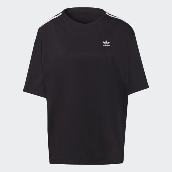 Adicolor Classics T-shirt Oversize Noir Adidas