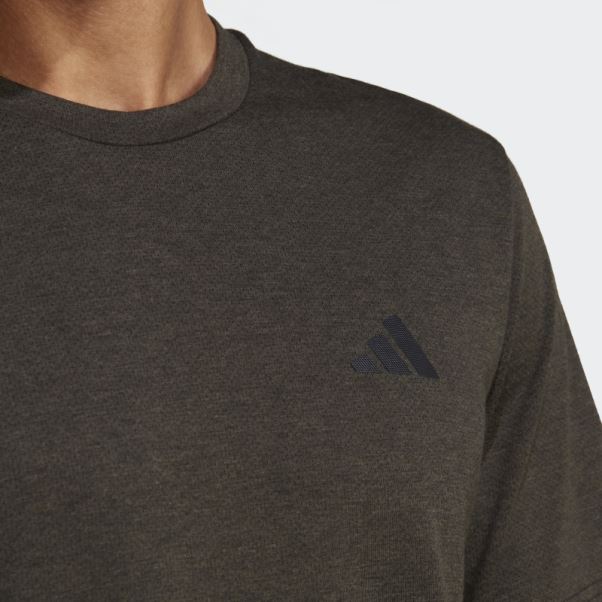 T-shirt D'entraînement Confort Adidas Train Essentials Noir
