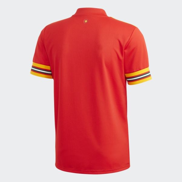 Maillot Domicile Pays De Galles Adidas Rouge