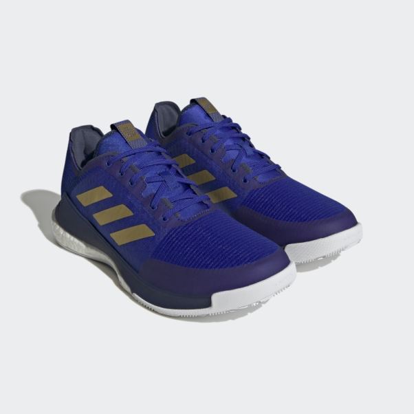 Chaussures Crazyflight Bleu Adidas