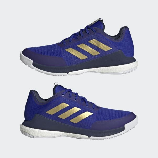 Chaussures Crazyflight Bleu Adidas