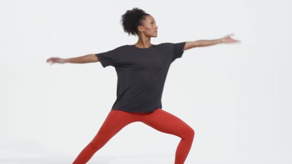 T-shirt Yoga Studio Surdimensionné Adidas Noir
