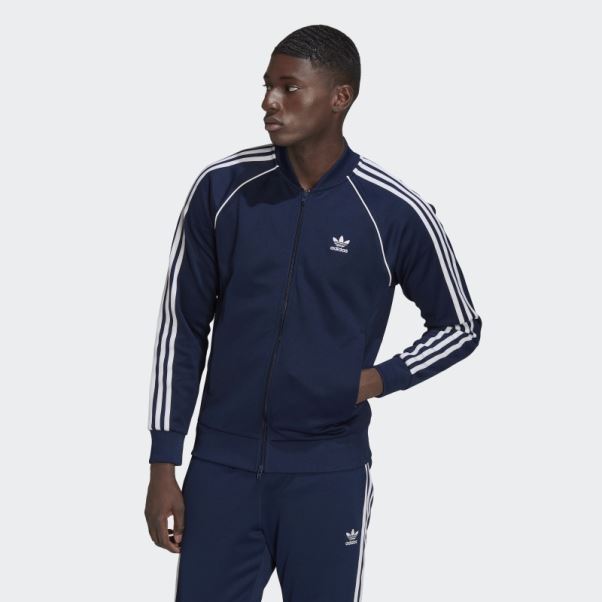 Veste De Survêtement Adicolor Classics Primeblue Sst Indigo Nuit Adidas