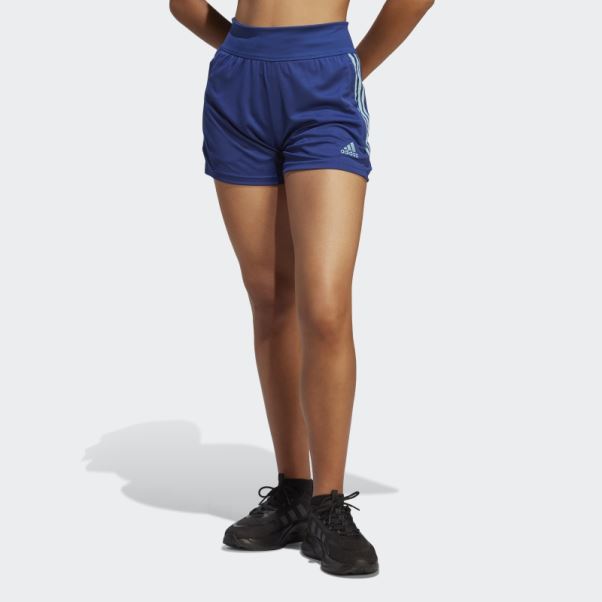 Hot Tiro Short Victoire Bleu Adidas