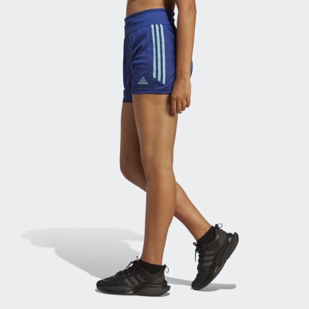 Hot Tiro Short Victoire Bleu Adidas