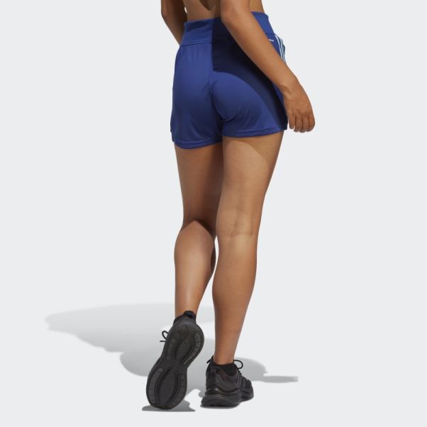 Hot Tiro Short Victoire Bleu Adidas