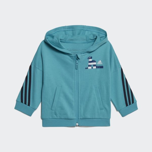 Ensemble Veste Et Pantalon Adidas X Classic Lego Bleu