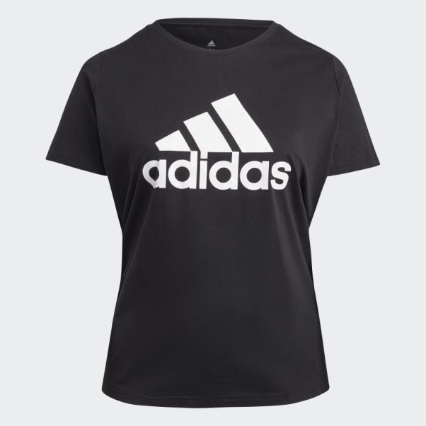 T-shirt à Logo Adidas Essentials Mode (taille Plus) Blanc