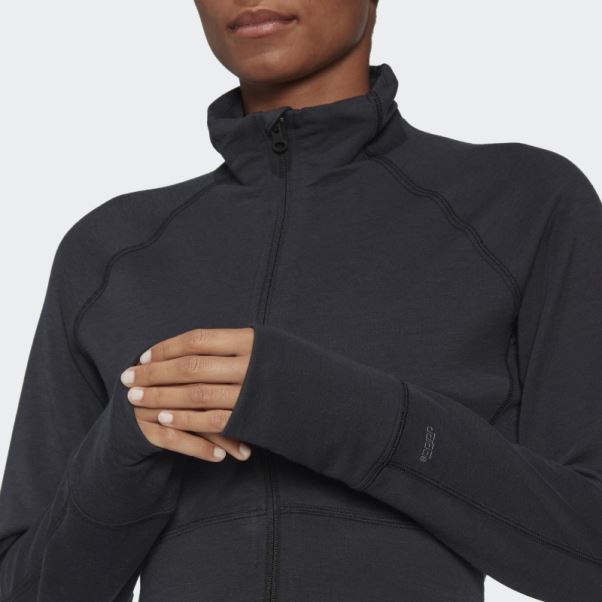Adidas Aeroready Studio Track Top Noir
