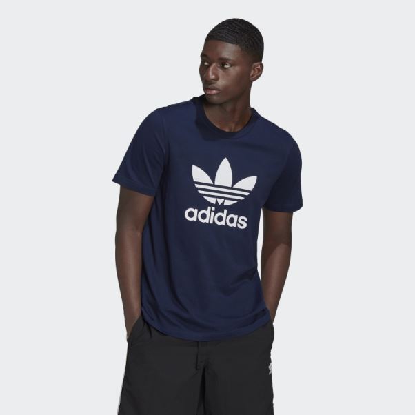 Adidas Adicolor Night Indigo Classics T-shirt Trèfle