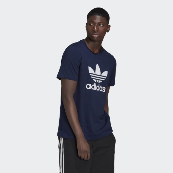 Adidas Adicolor Night Indigo Classics T-shirt Trèfle