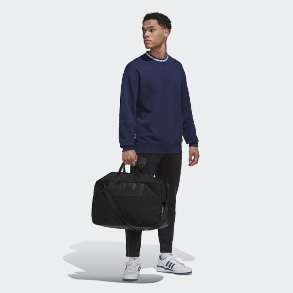 Sweat Adidas Bleu Marine Arsenal Lifestyler Crew
