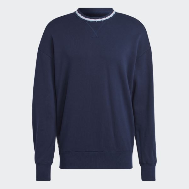 Sweat Adidas Bleu Marine Arsenal Lifestyler Crew