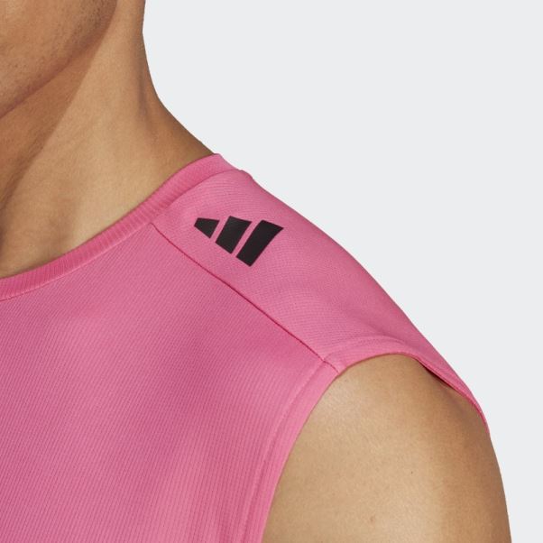 Adidas Magenta Conçu Pour L'entraînement Pro Series Hiit Débardeur Organisé Par Cody Rigsby Fashion