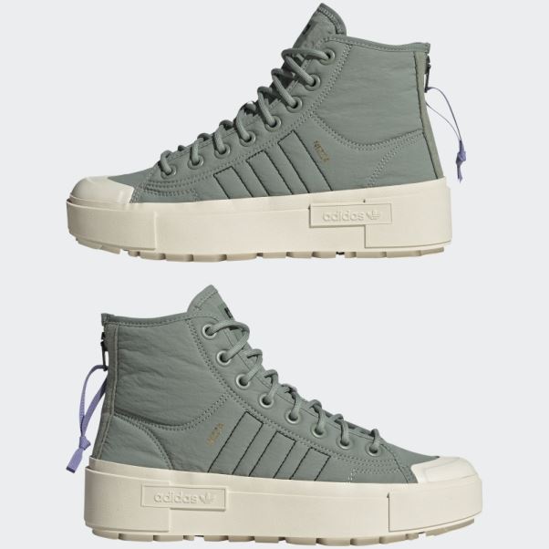 Adidas Nizza Bonega X Chaussures Vert Argent