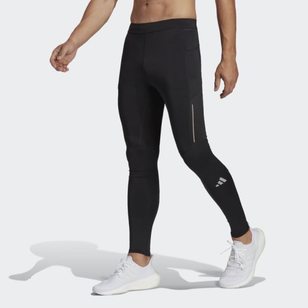 Posséder Le Leggings De Course Adidas Noir