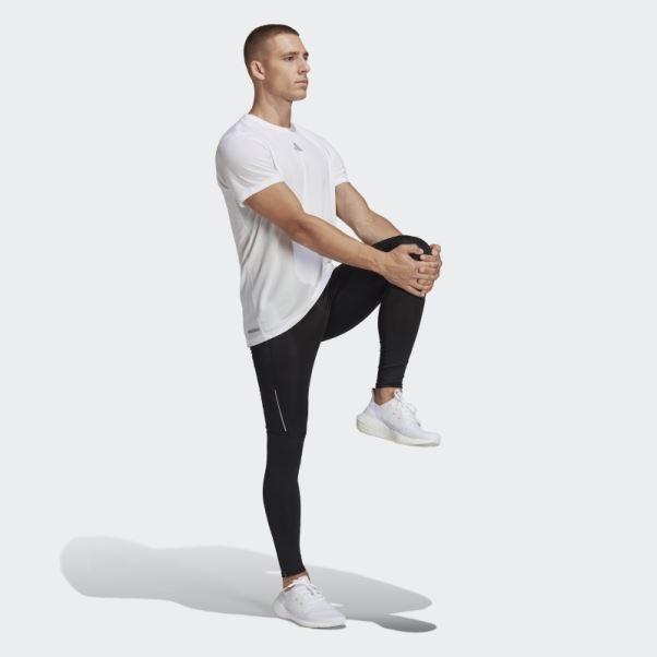 Posséder Le Leggings De Course Adidas Noir