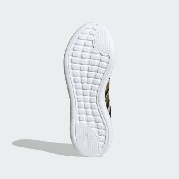Adidas Qt Racer 3.0 Chaussures Or Mat