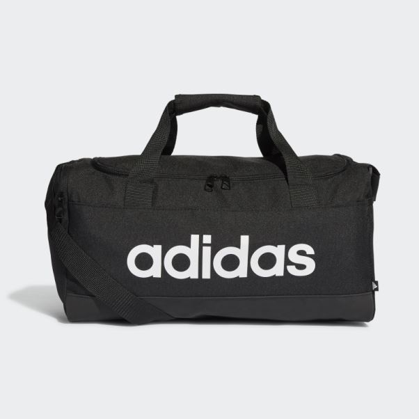 Sac Polochon Logo Essentials Extra Petit Adidas Noir